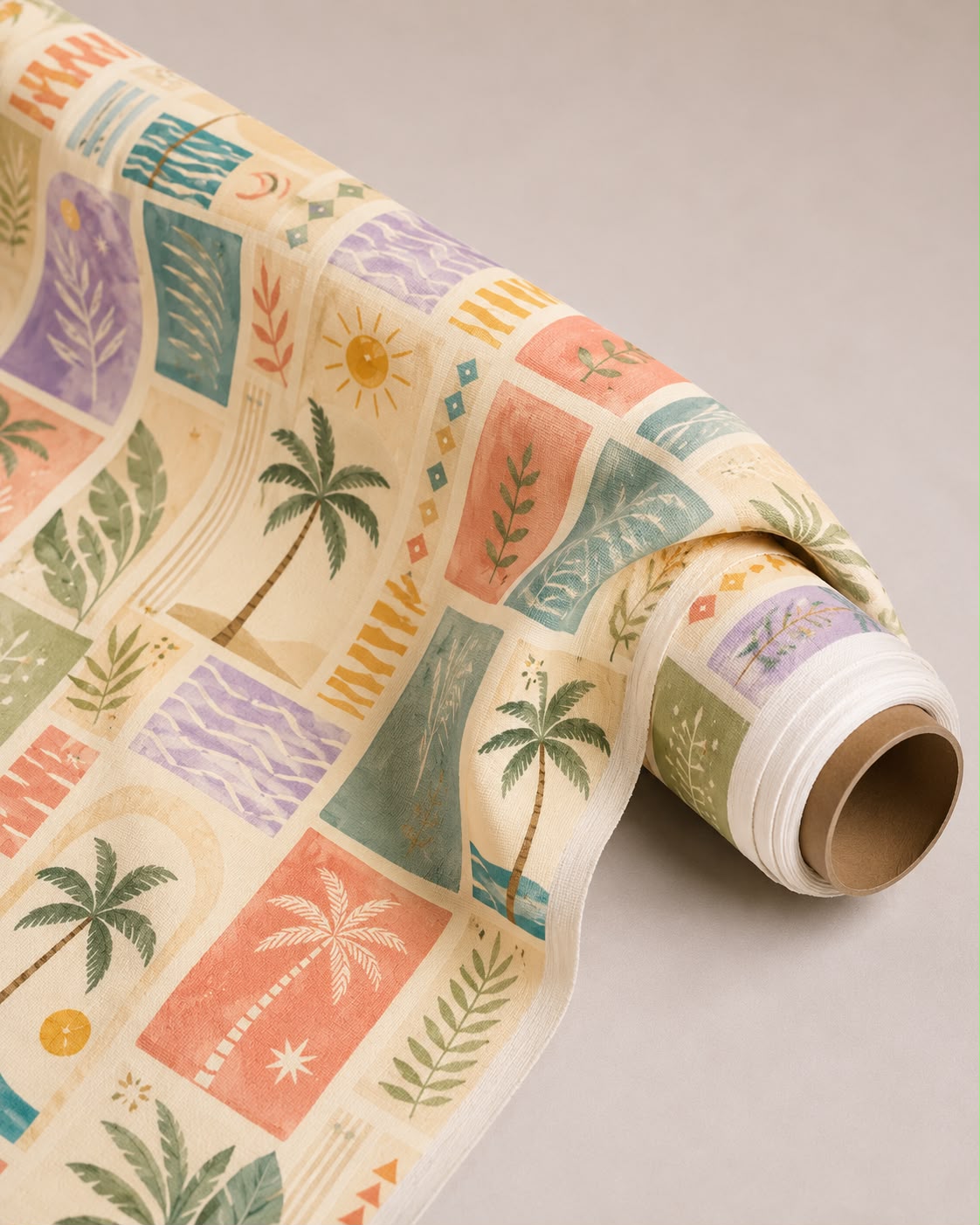 Summer Tiles - Cotton