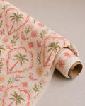 Pink Oasis - Linen