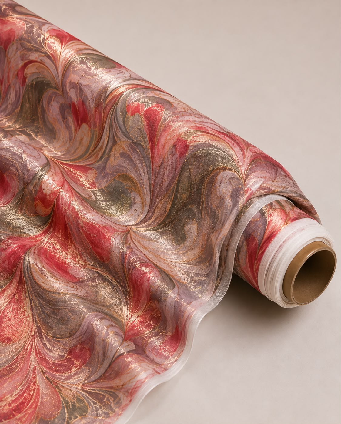 Golden Swirl - Chiffon