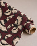 Burgundy Toucan - Linen